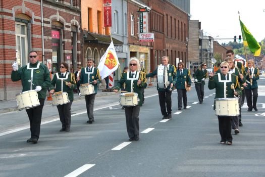 Inauguration des troittoirs à Tubize